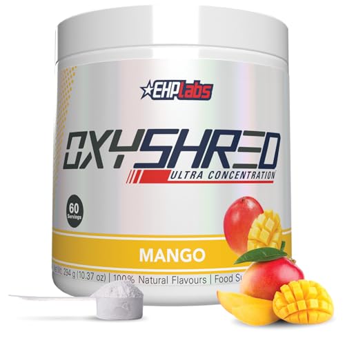 EHPlabs Mango Thermogenic Pre Workout Powder.