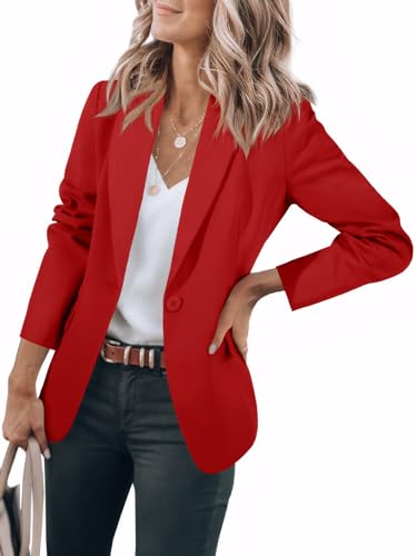 Polished and classic work blazer for women's formal office wear suit.