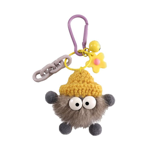 Kawaii Plush Small Briquettes Keychain