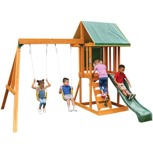 KidKraft Appleton Wooden Swing Set Review