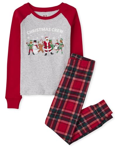 The Children's Place Family Matching, Christmas and Holiday Pajama Sets, Cotton.