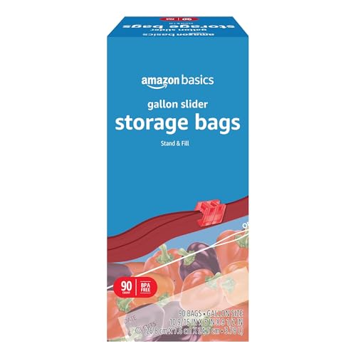 Reusable, freezer-safe, large-capacity bags for food storage.