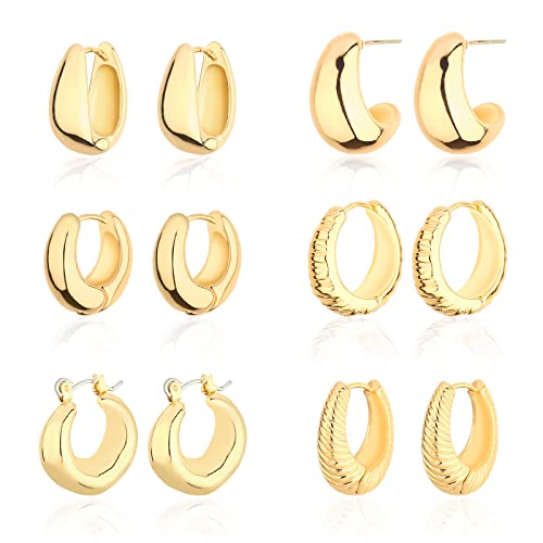 Gilded Treasure: Daring Hoop Earrings, A Symbol of Alluring Elegance