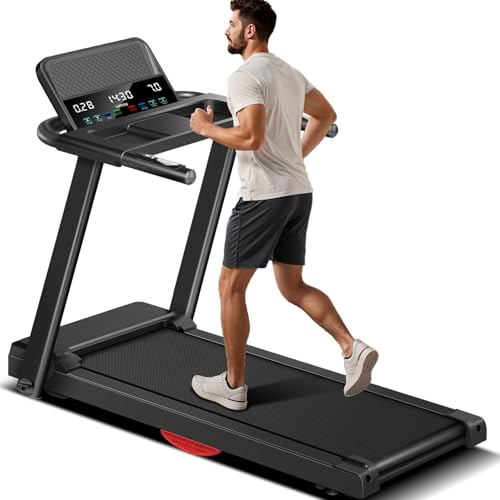 15% Incline Folding Treadmill with Heart Rate Sensor