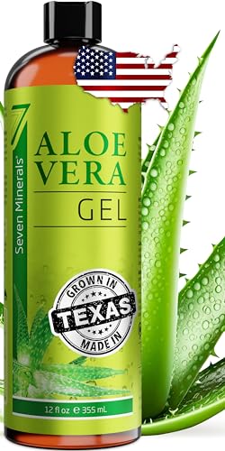 Effective and Popular Aloe Vera Gel for Skin and Beauty Treatments.