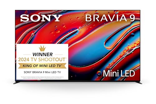 Sony 65-Inch 4K Mini LED QLED TV with Smart Features.