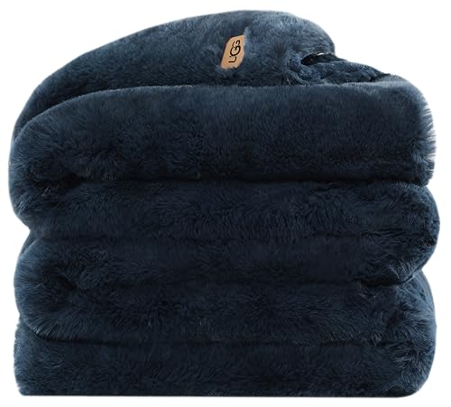 Soft and Cozy Euphoria Faux Fur Throw Blanket for Ultimate Relaxation.