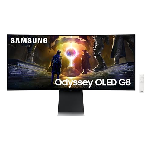 Samsung's High-End QD-OLED Curved Gaming Monitor with Advanced Features