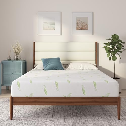 12 Green Tea Infused Memory Foam Full Size Mattress Bed