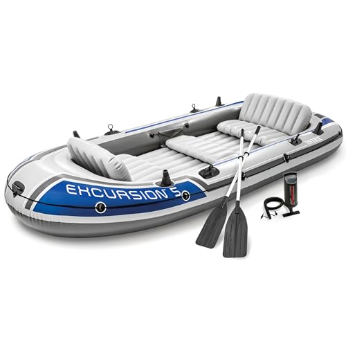 Intex Excursion 5 Inflatable Boat Set