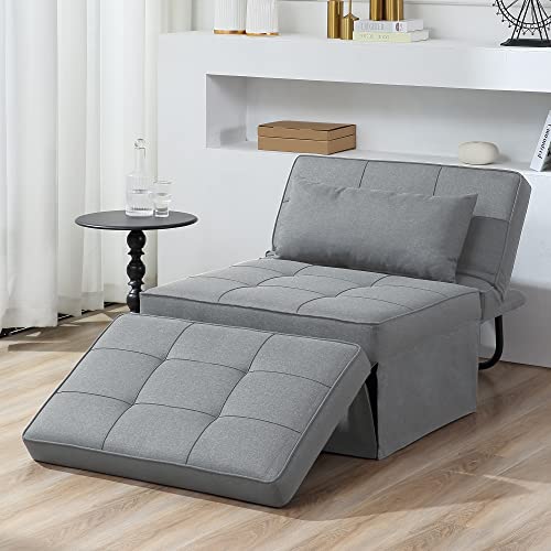 4-in-1 Multi-Functional Folding Ottoman Sleeper Bed