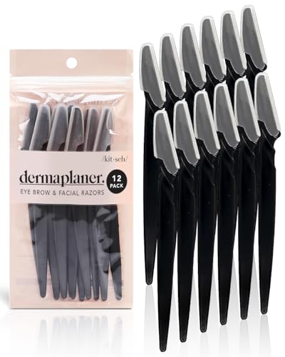 Dermaplaner is a 12-piece tool for facial skin exfoliating treatment.