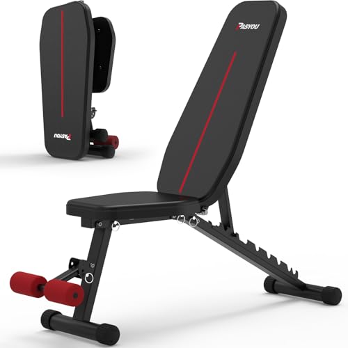 Adjustable Home Gym Bench: Works Multiple Muscle Groups and Stands Durable