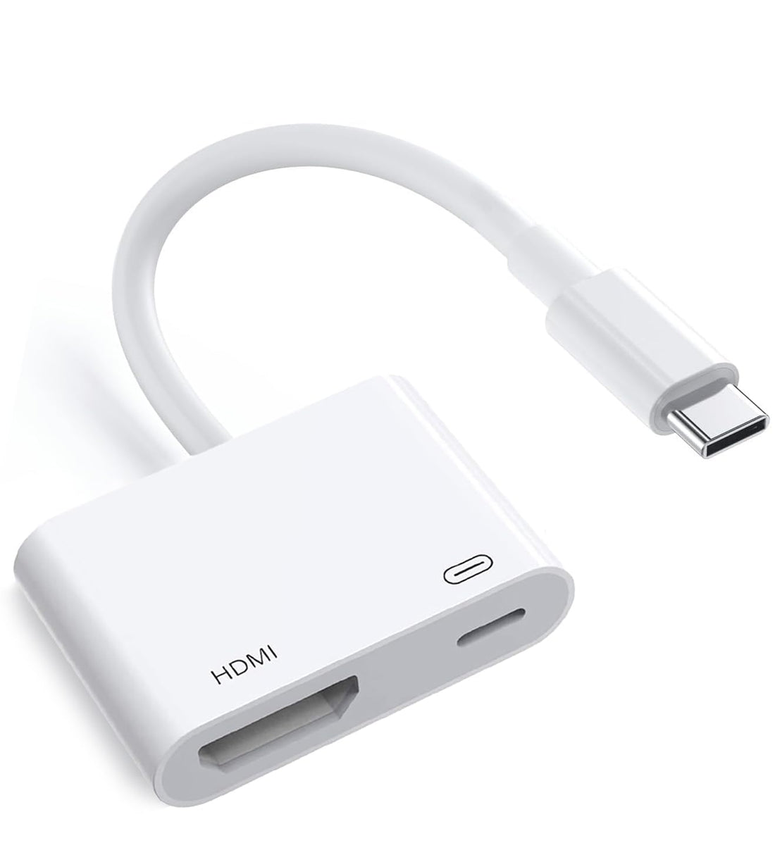 USB-C to HDMI Adapter for iPhone 15 → 16 Series - 4K at 60Hz with 100W Charging