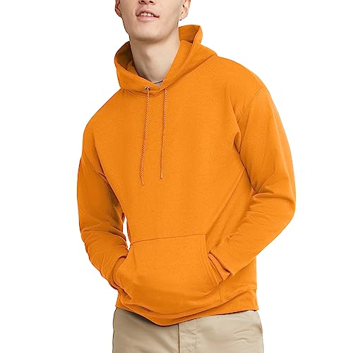 Hanes Eco-Friendly Hooded Fleece Sweatshirt for Men's Casual Wear