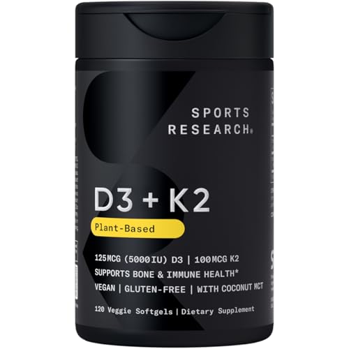 Optimizing Athletic Performance with Vitamin D3 and K2 Formula Combination.