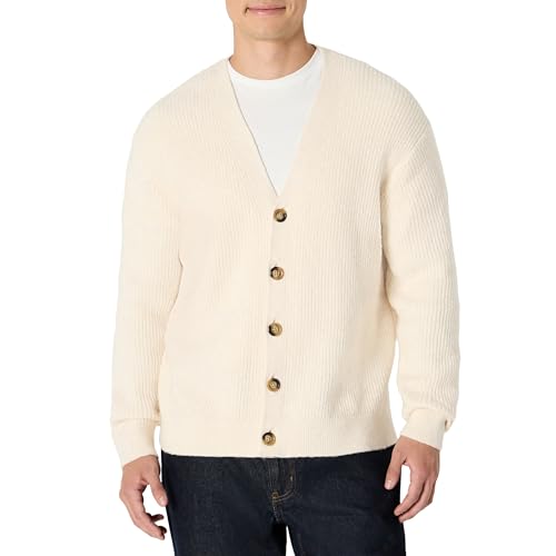 Amazon Essentials Men's Relaxed-Fit Cotton Blend Cardigan Review