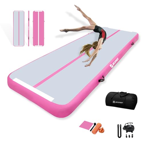 Inflatable Gymnastics Tumble Track Mat with Air Pump