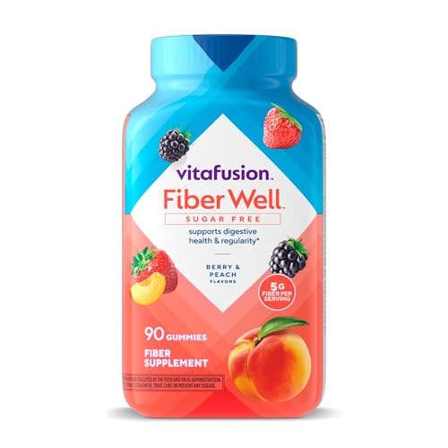 Peach and Strawberry Fiber Supplement for a Healthy Digestive System.