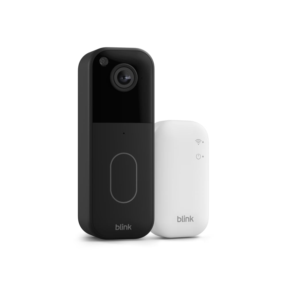 Blink Video Doorbell (Latest Model) with Extended Battery Life and HD View