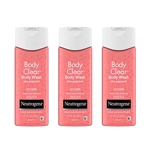 Neutrogena Pink Grapefruit Salicylic Acid Body Wash.