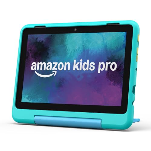 New Amazon Fire HD 8 Kids Pro tablet, ages 6-12 | 3GB memory, 8⁘ HD screen, slim case for older ...