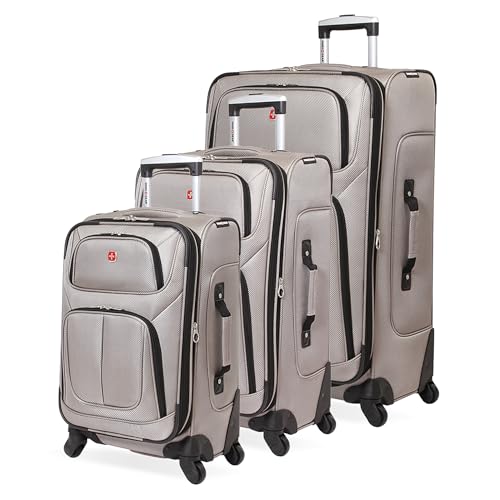 SwissGear Sion Softside Expandable Roller Luggage Set