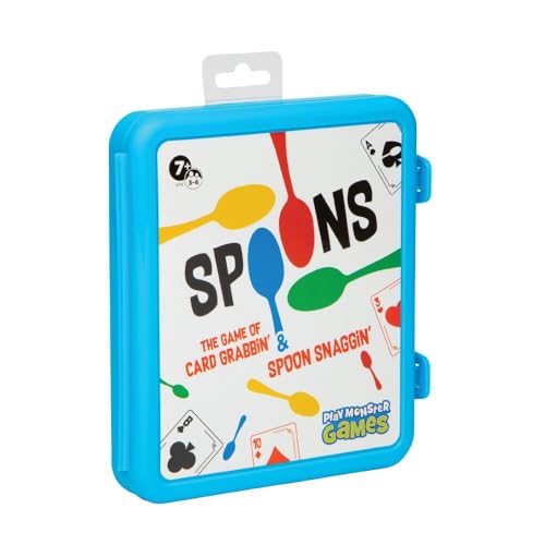 Spoons Game for Kids and Adults - Family Travel Card Game Night