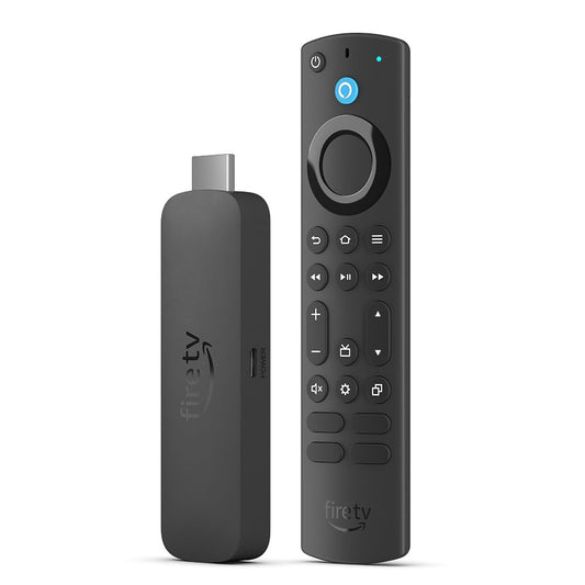 Certified Refurbished Amazon Fire TV Stick 4K Max streaming device, supports Wi-Fi 6E, free ⁘ live TV without cable or ...