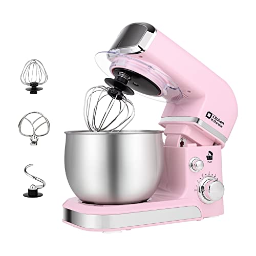 Kitchen Stand Mixer on Wheels, Portable, and Compact, 3. 2Qt Capacity.