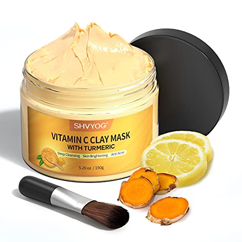 Potent Kaolin Clay and Turmeric Mask for Balanced Glow Skin Reg.