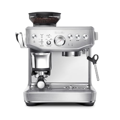 Breville Barista Express Impress Espresso Machine in Brushed Stainless Steel