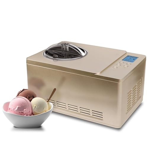 Automatic 2 Quart Ice Cream Makers with Compressor