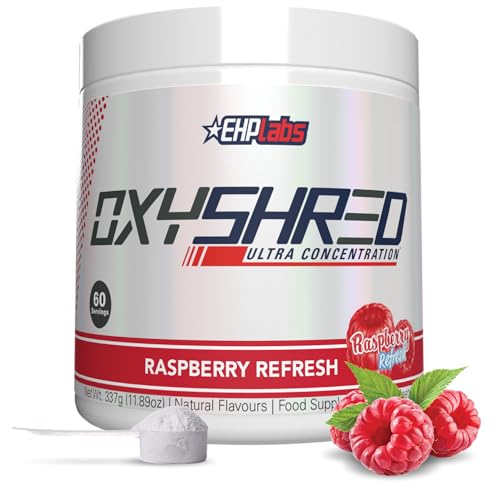 EHP Labs OxyShred: Explosive Energy & Definition with L-Glutamine Blast.