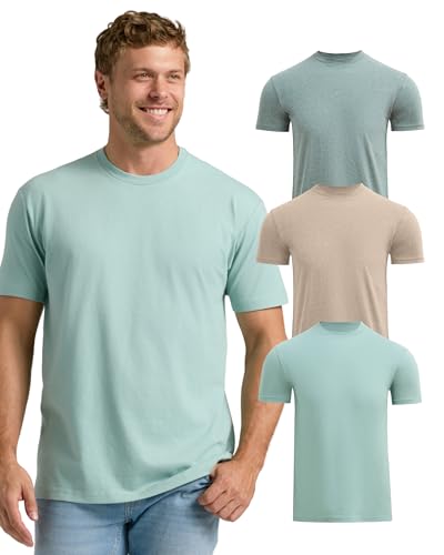 Mens Short Sleeve Crew Neck T Shirts