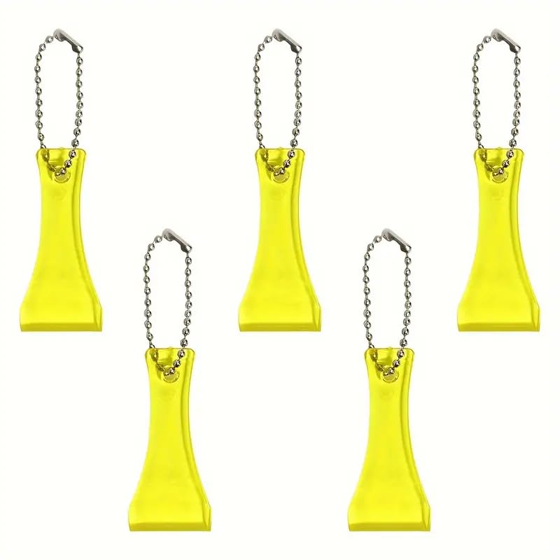 Funny Plastic Scraper Keychain Tool