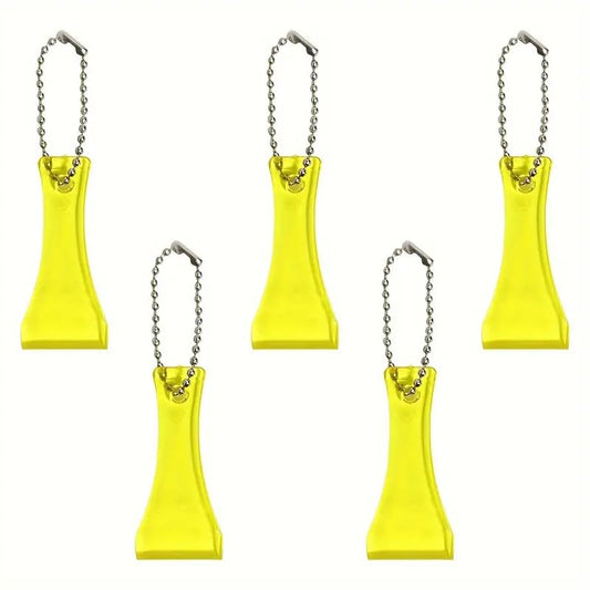 Funny Plastic Scraper Keychain Tool