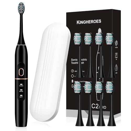 Kingheroes Electric Toothbrush Set for Efficient Oral Hygiene with Features