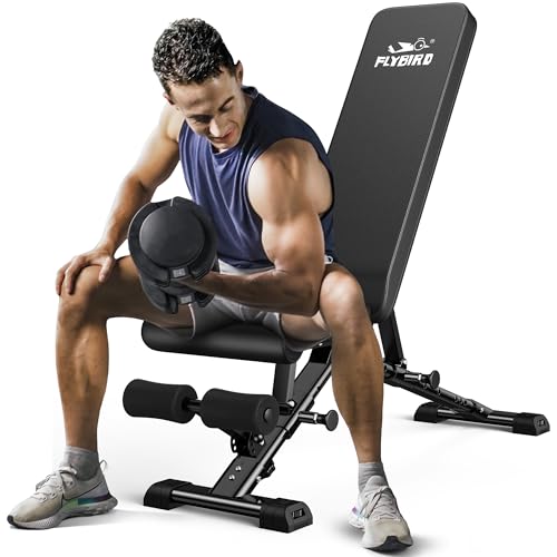 Revolutionize Your Fitness: The Ultimate Adjustable Flybird Weight Bench Crasher.