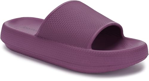 Waterproof Bathroom Sandals with Ultra Cushion and Thick Sole