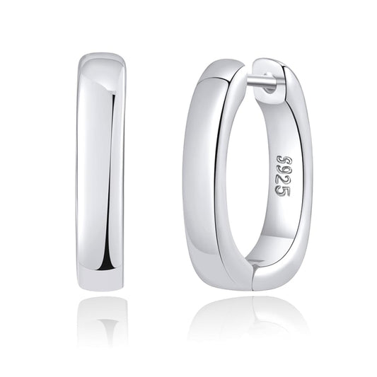 925 Sterling Silver Small Women's Ring Earrings - Hypoallergenic Fashion Jewelry Gift