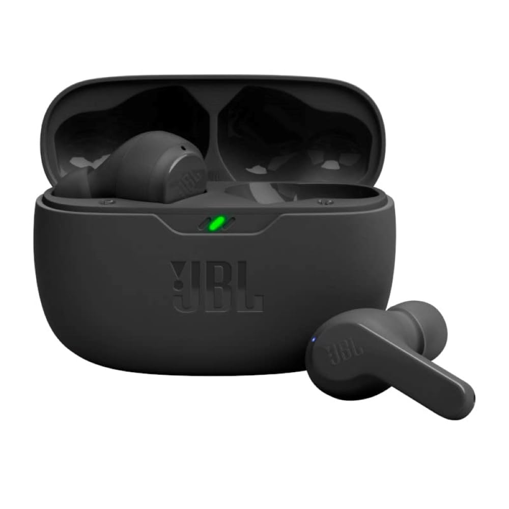 JBL Vibe Beam - True Wireless JBL Deep Bass Sound Earbuds, Bluetooth 5.2, Water ⁘ Dust Resistant, ...