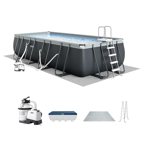 Rectangular Above Ground Pool Sets with Sand Filter