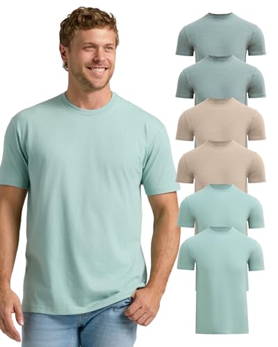 Mens Short Sleeve Crew Neck T Shirts