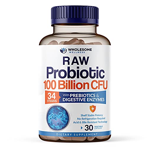 Premium Probiotic Supplement Boost: 100 Billion CFU for Gut Health.