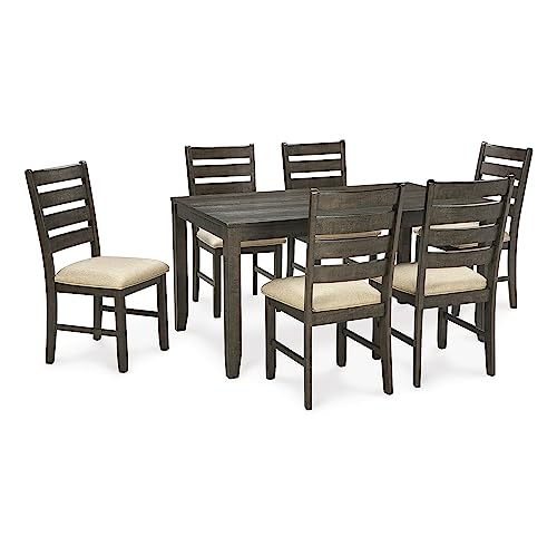 Rokane 20 Dining Room Table Set with 6 Chairs