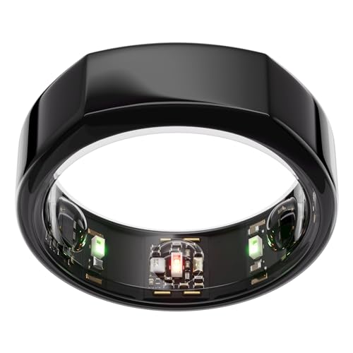 Oura Ring Gen3 Heritage Smart Ring with Black Design