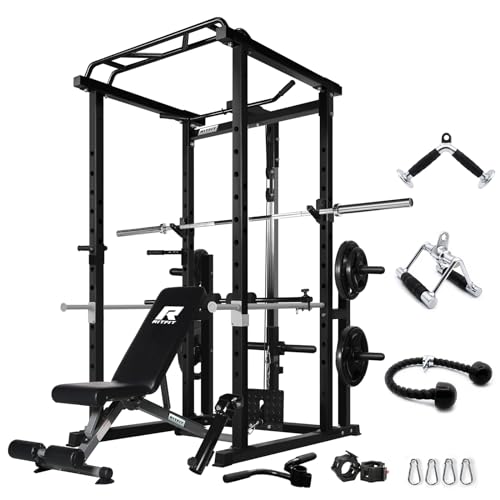 And home gym system with multiple functional strength training exercise options.