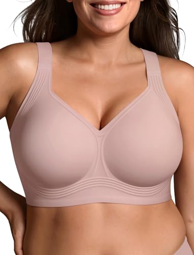 Supportive Wireless Full Coverage Bras for Older Women