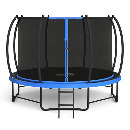 BCAN Recreational Trampoline with Enclosure for Kids and Adults